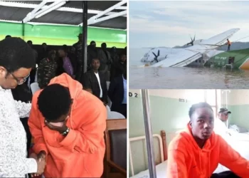 Tanzanian fisherman who broke a crashed plane to save 20 passengers is appointed by the President into the firefighting and rescue brigade (video)