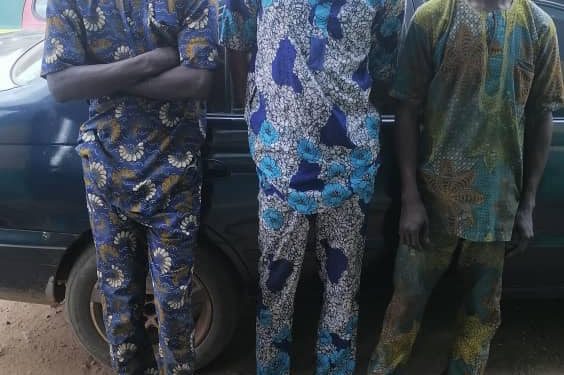 Suspected car thieves arrested in Ogun state