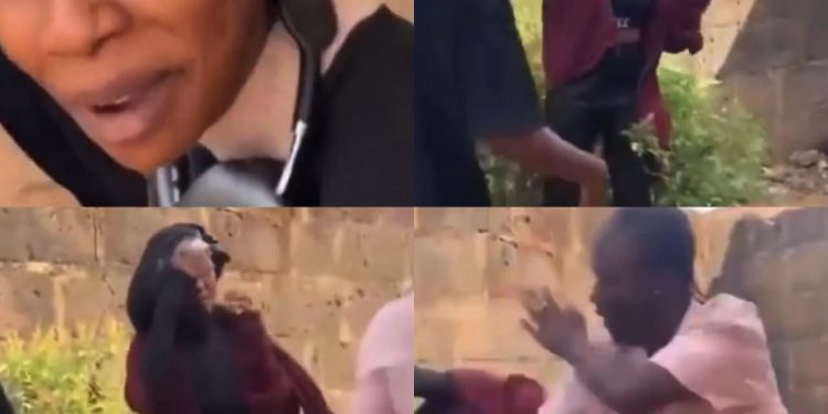 Trending video of a lady, her friends, assaulting her boyfriend’s alleged side chic