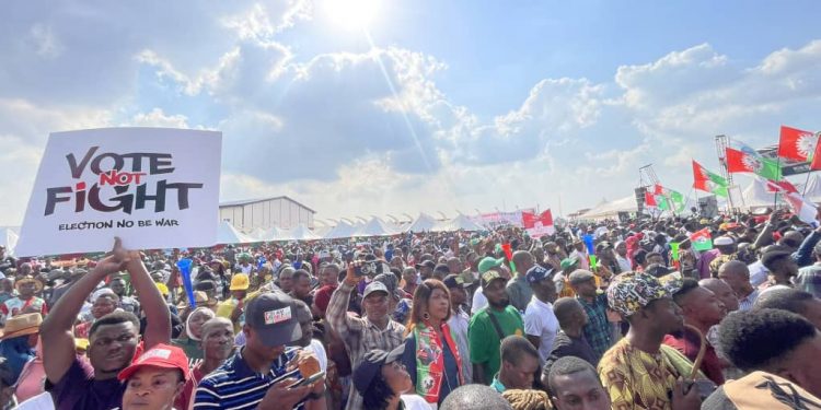 Oyo rally: We shocked APC in Southwest today – Labour Party boasts over crowd