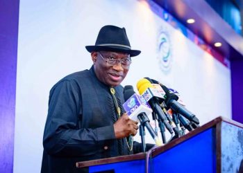 Jonathan denies claim of working with aggrieved PDP governors, says it’s false, misleading 