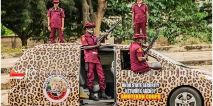 Amotekun recovers 4 AK-47 rifles, military uniforms in Oyo