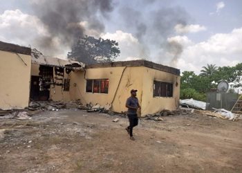 INEC office set ablaze, 340 Ballot boxes, other properties destroyed in Ebonyi