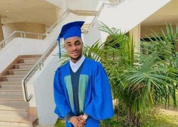 MC Oluomo excited as son graduates from Benin Republic varsity