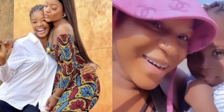 Actress Destiny Etiko adopts gateman’s daughter, cuts ties with Chinenye Eucharia