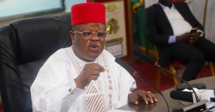Ebonyi Gov. Umahi orders arrest of caterer for serving ‘poor quality food’ at Christmas party