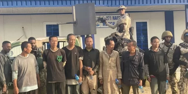 NAF successfully rescues 7 Chinese nationals from captivity in Kaduna