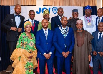 JCI Abeokuta inaugurates Olufemi Emmanuel Adeleke as president.