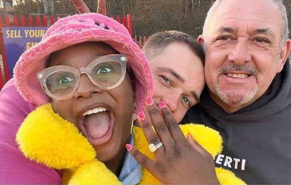DJ Cuppy meets fiance’s dad, few days after engagement
