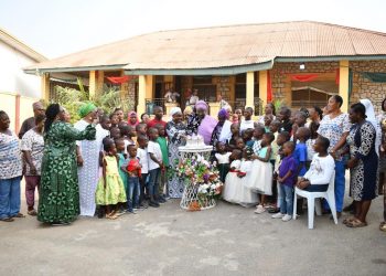 Ogun Deputy Gov Celebrates 57th Birthday, Fetes Stella Obasanjo Children’s Home