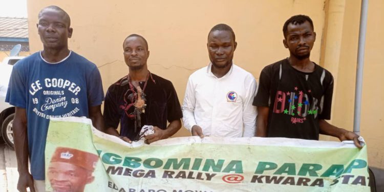 Four suspected Yoruba Nation Agitators arrested by Police in Lagos