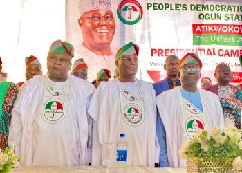 Iyorcha Ayu officially presents Adebutu to Ogun electorates as Atiku vows to reward members that delivers polling booth to PDP