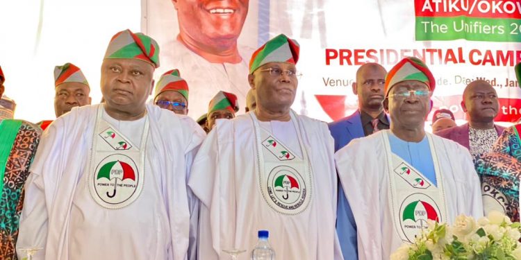Iyorcha Ayu officially presents Adebutu to Ogun electorates as Atiku vows to reward members that delivers polling booth to PDP