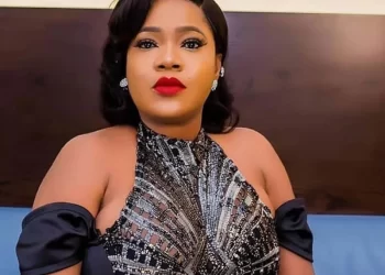 We actually kissed – Actress Toyin Abraham responds to critics of deep hug with Sydney Talker