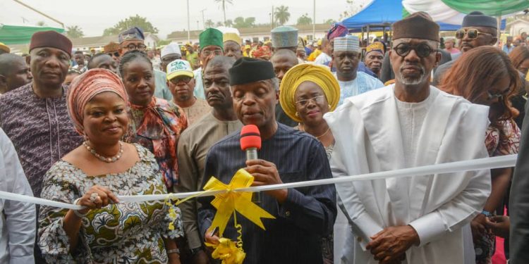 Healthcare: Osinbajo commissions 100-bed maternal hospital in Ogun