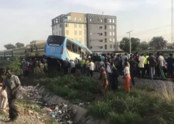 Driver of Lagos bus that was crushed by train reveals real reason behind the incident 