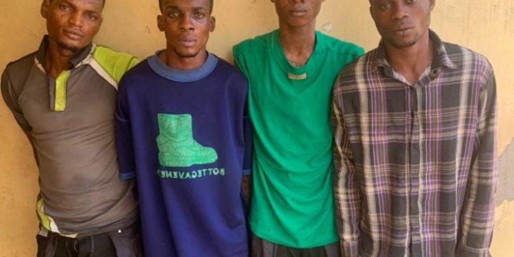 Four Lagos-based robbers arrested in Ogun