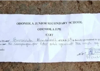 Lagos probes principal who ‘sent pupil home for wrapping book with Obi’s poster’