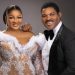 Omotola, husband mark 27th wedding anniversary with racy bedroom photo