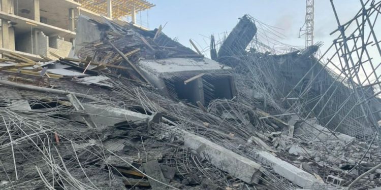 Many trapped as seven-storey building collapses in Banana Island