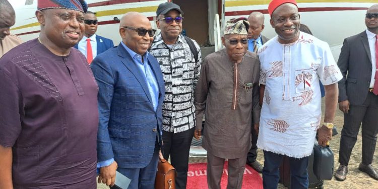 Obasanjo, Awolowo, Soludo others head for Kinshasa for DRC-Nigeria Business summit.