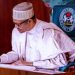 ‘N’assembly service pension board, commission for almajiri’ — Buhari signs three bills into law