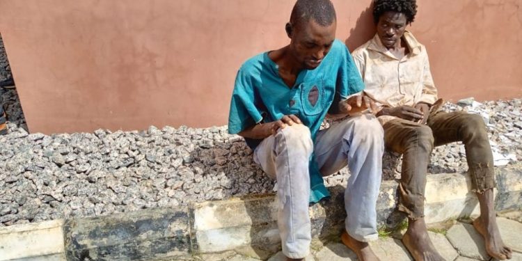Ondo Amotekun arrests two suspected criminals disguised as lunatics