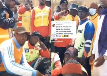 Nigerians react to trending video of Cameroonian commercial motorcyclists purportedly protesting the removal of petrol subsidy in Nigeria