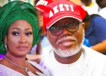 Ondo Deputy Governor’s wife to husband: You are a liar, woman beater