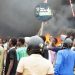 Niger coup: Citizens attack politicians on the street, set Ruling party HQ on fire (videos)