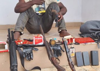 Arrested Ogun robber says 5 guns, 110 bullets supplied by police Inspector 