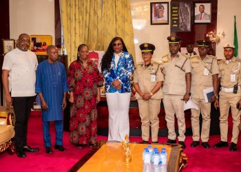 Nigeria Immigration Service Pledges Support To Office Of Ebonyi Gov’s Wife In Fight Against Human Trafficking