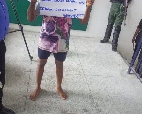 Man arrested for allegedly defiling his 6-year-old daughter in Akwa Ibom