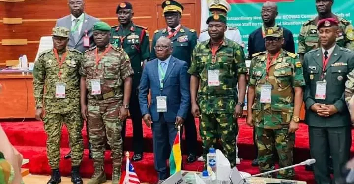 ECOWAS Military Chiefs seek diplomatic solutions to Niger situation