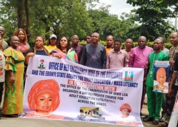 Ebonyi Governor’s wife Flags Off A Day Fresher Course For Adult Education, Mass Literacy Facilitators In Ikwo