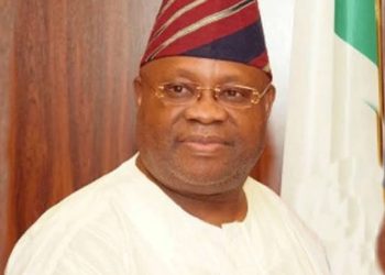 Governor Adeleke,  aides reportedly escape air crash after private jet catches fire