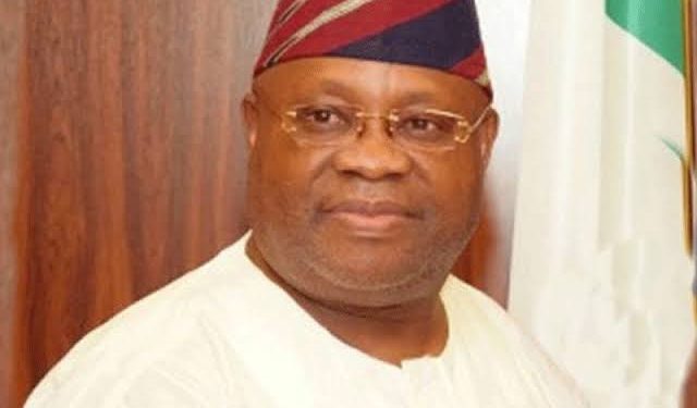 Governor Adeleke,  aides reportedly escape air crash after private jet catches fire