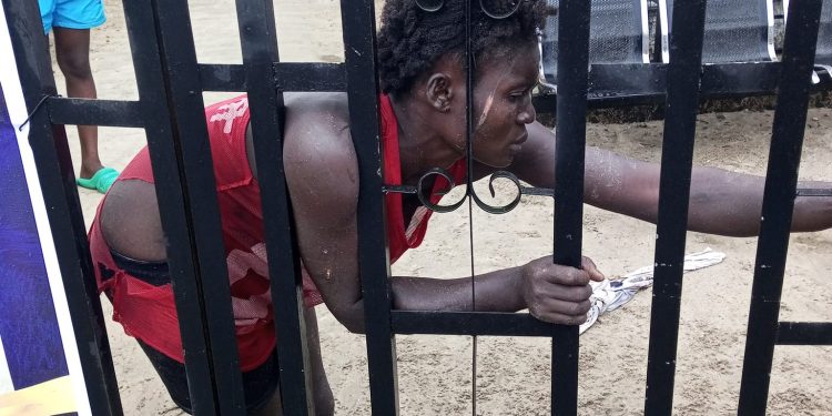 Woman allegedly caught picking used baby diapers in Delta