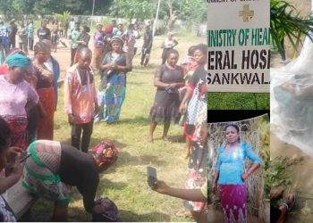 Cross River community protests death of woman during childbirth