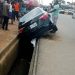 Car wash attendant narrowly escapes death as he crashes customer’s vehicle during ‘test drive’ in Port Harcourt