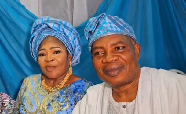 Salawa Abeni unveils third husband Rasheed Adahunse