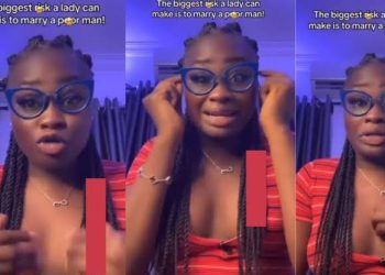 The biggest risk a lady can take is to marry a poor man – Nigerian lady