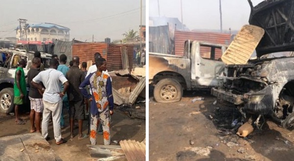 Property, goods destroyed as Gas explosion rocks Lagos community