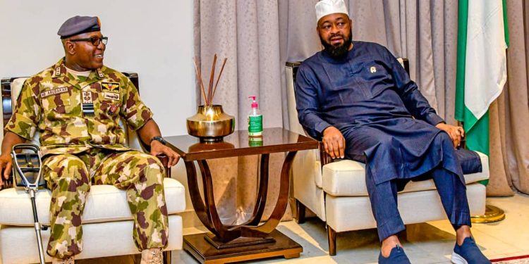 Gov Bago urges Air Force to sustain onslaught on terrorists, bandits in Niger