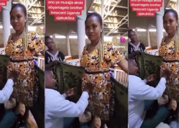 Pastor captured on video inserting his hand into the private part of his female church member
