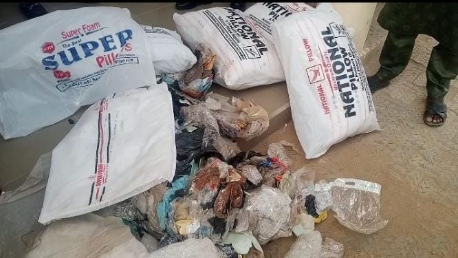 Nine arrested in Sokoto for making pillows with used diapers and sanitary pads