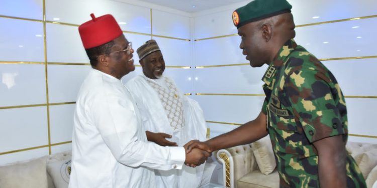 Minister Of Works, Defence, Chief Of Army Staff Meet On Areas Of Collaboration To Improve Internal Security, Focus On Road Infrastructure