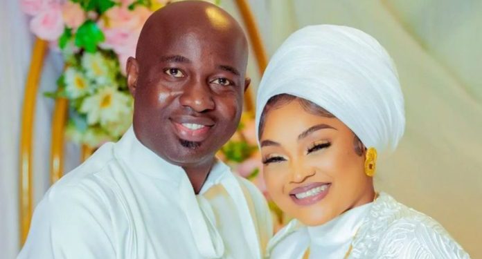 Mercy Aigbe’s husband showers her with love on 46th birthday