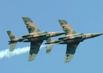 NAF airstrikes eliminate terrorists, destroy weapons in Borno