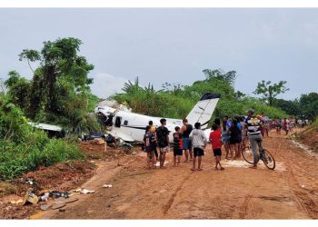 Small plane breaks apart mid-air, killing 7 people onboard in Brazil